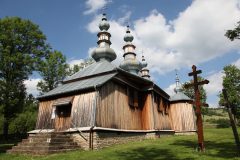 Zabytkowa cerkiew w stylu łemkowskim w Turzańsku (fot. Sebastian R. Bielak)