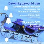 Dzwonią dzwonki sań-plakat A3 styczeń 2017